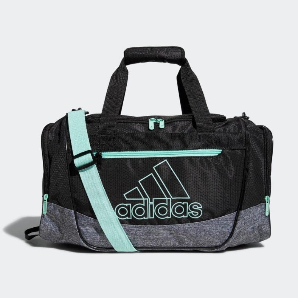 Adidas Duffel Bag Black/Mint/Gray
